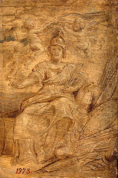 Marie de' Medici as Athena Pallas - view 1