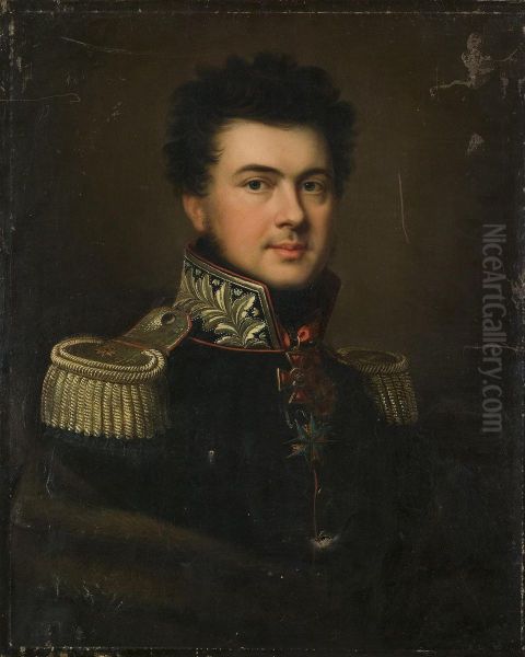 "Portrait of Major General I.I. Sabir" - view 1