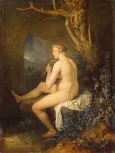 Woman Bather by Gerrit Dou