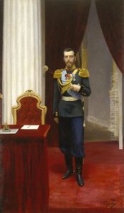 Portret imperatora Nikolaa II Portret imperatora Nikolaa II