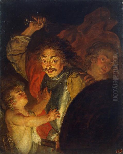 Mars, Venus and Cupid (Allegory of Anger) - view 1