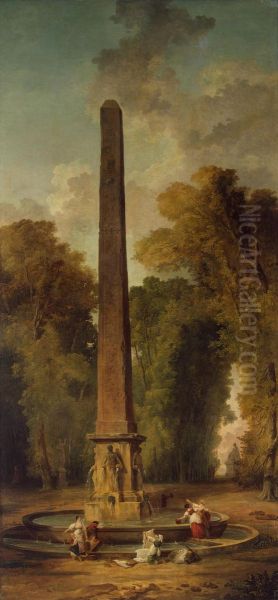 Landscape with an Obelisk - view 1