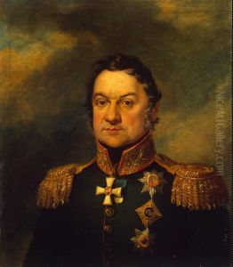 Portrait of Dmitri Sergejewitsch Dochturow (1756-1816), Russian general by George Dawe