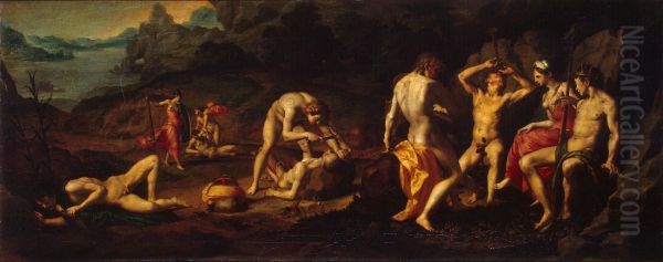 Flaying of Marsyas - view 1