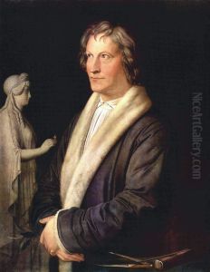 Portrait of Sculptor Thorwaldsen