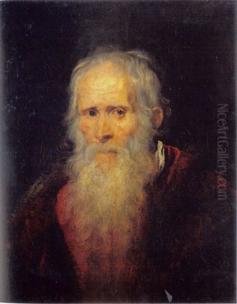 Head of an Old Man - view 1