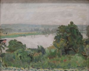 The Seine near Vernon by Pierre Bonnard