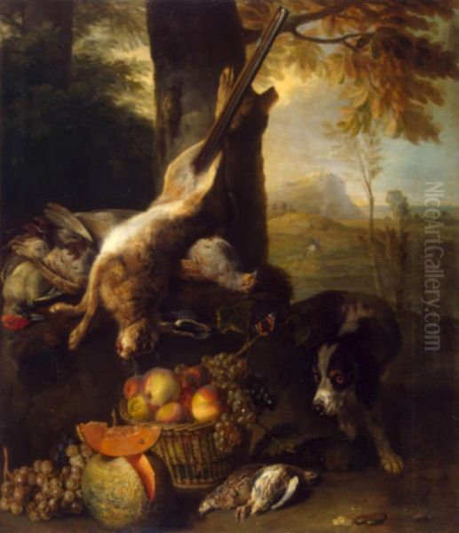Still-Life with Dead Hare and Fruit - view 1
