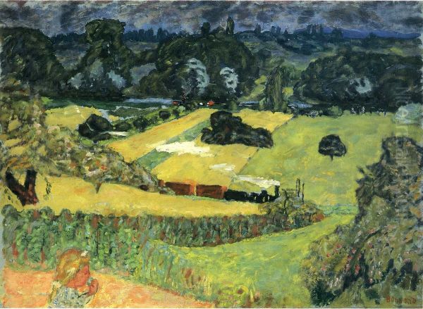 Train and Bardes (Landscape with a Goods Train). - view 1