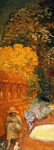 The Mediterranean. Triptych (left panel) by Pierre Bonnard