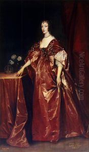 Portrait of Queen Henrietta-Maria