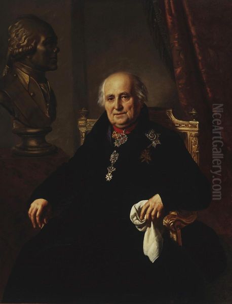 Portrait of Count Grigory Kushelev - view 1