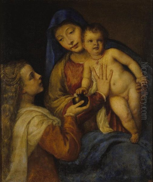 Madonna and Child with Mary Magdalene - view 1