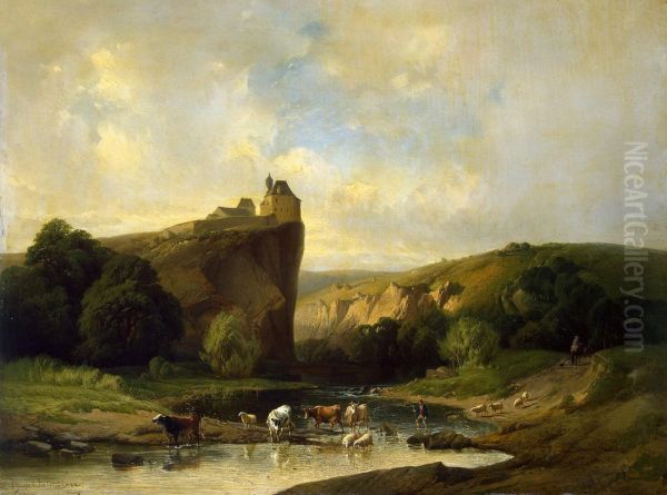 Landscape with a Herd - view 1