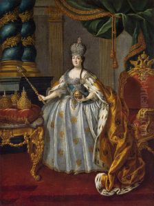 Portrait of Catherine II by Aleksey Antropov