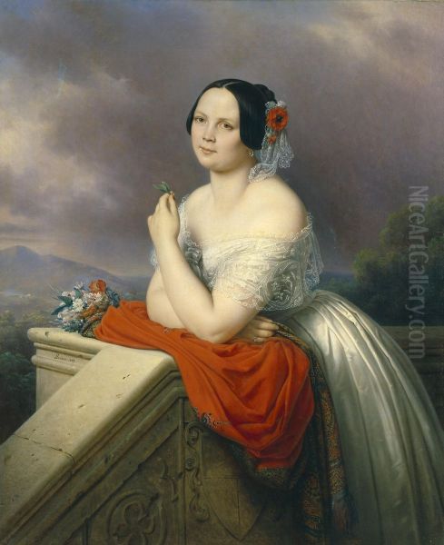 Portrait of a Young Woman - view 1