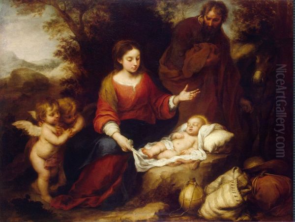 Rest on the Flight into Egypt - view 1