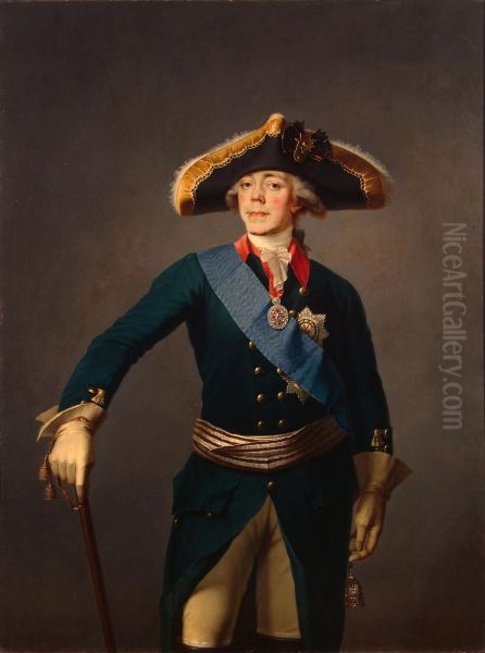 Portrait of Paul I - view 1