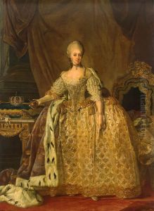 Portrait of Queen Sophie-Magdalene Portrait of Queen Sophie-Magdalene