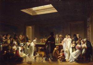 Game of Billiards by Louis-Leopold Boilly