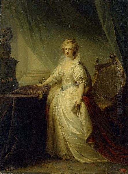Portrait of Empress Maria Feodorovna (Sketch) - view 1