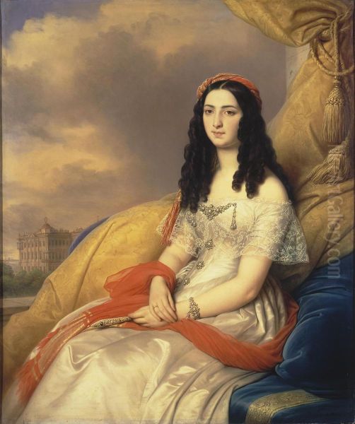 Portrait of Countess d'Ash - view 1