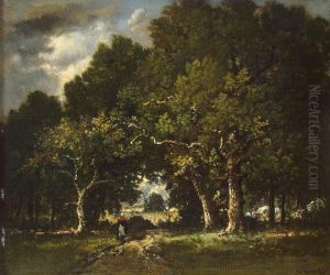 Road in the Wood by Narcisse Virgilio Diaz