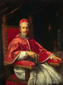 <<Portret papy Klimenta IX (1600-1669)>>