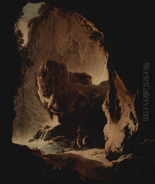 Landschaft mit Grotte - view 1
