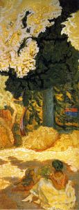 The Mediterranean. Triptych (right panel) by Pierre Bonnard