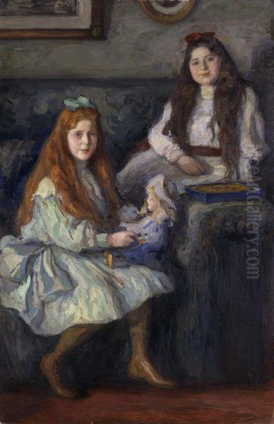 "Portrait of the Daughters of the Manufacturer Vysotsky" - view 1