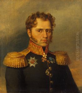 Portrait of Alexander I. Yushkov (1781 - after 1839)