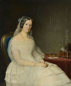 Portrait of Countess Yulia Stroganova by Charles de Steuben