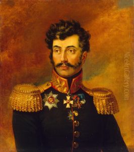 Portrait of Roman I. Bagration (1778-1834) by George Dawe