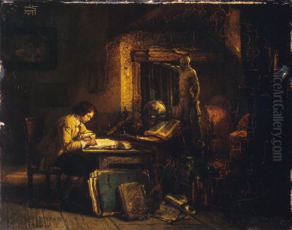 Artist in his Studio - view 1