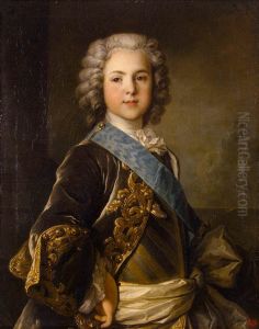 Portrait of Louis, Grand Dauphin of France by Louis Tocque