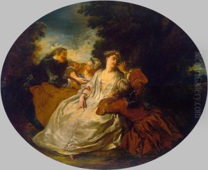 Scene in the Park by Jean-Francois de Troy