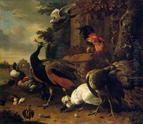 Birds in a Park - view 1