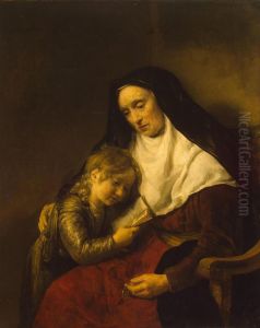 Anna the Prophetess and a Child