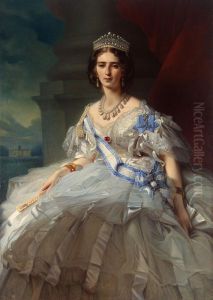 Portrait of Princess Tatyana A. Yusupova by Franz Xavier Winterhalter