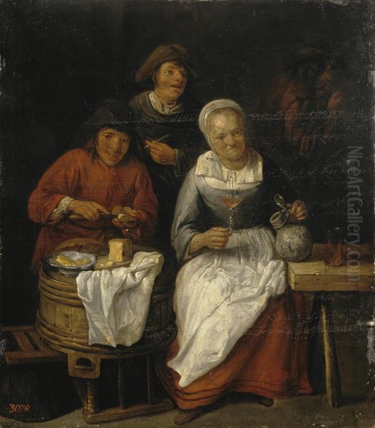 Peasants Taking a Meal - view 1