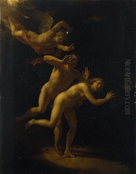 The Expulsion of Adam and Eve - view 1