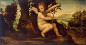 Cupid in a Landscape Cupid in a Landscape