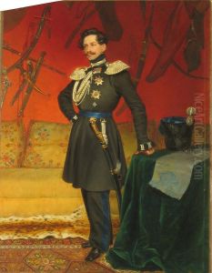 Portrait of General Count V.A.Perovsky by Vasilij Raev