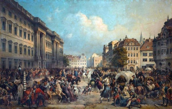 Capture of Berlin on 28 September 1760 - view 1