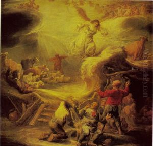 The Annunciation to the Shepherds by Benjamin Gerritsz Cuyp
