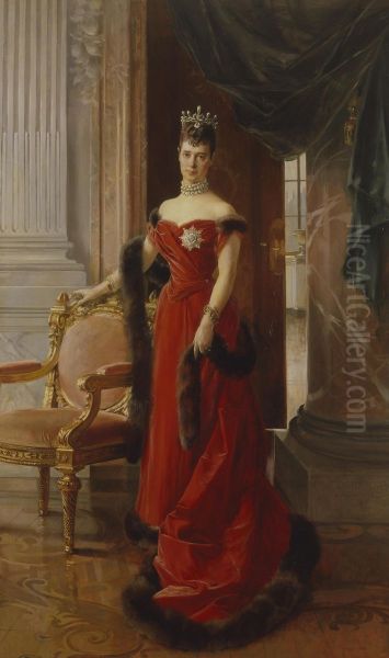 "Portrait of Empress Maria Fedorovna" - view 1