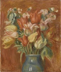 Bouquet de tulipes by Pierre Auguste Renoir
