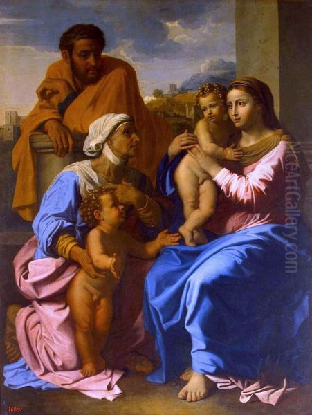 The Holy Family with St Elizabeth and John the Baptist - view 1