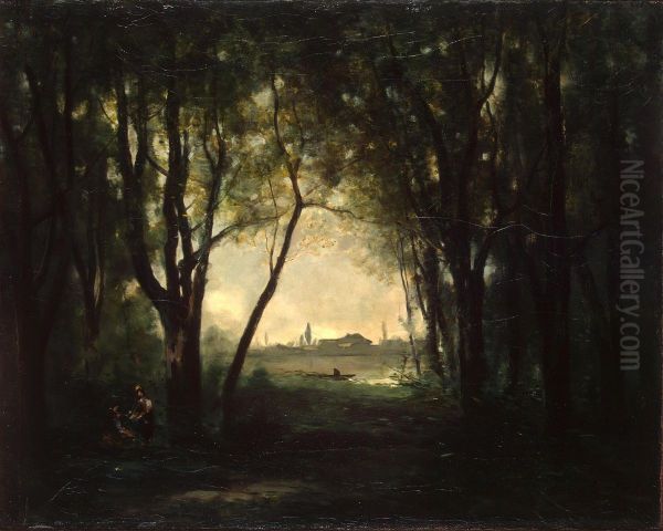 Landscape with a Lake - view 1